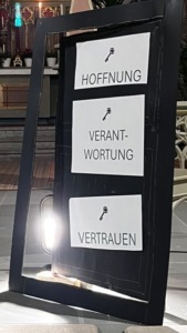 Hoffnung, Verantwortung, Vertrauen